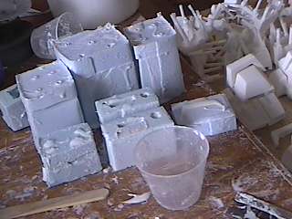 seven of the eleven total molds